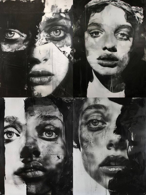 Fragmented Noir Soul