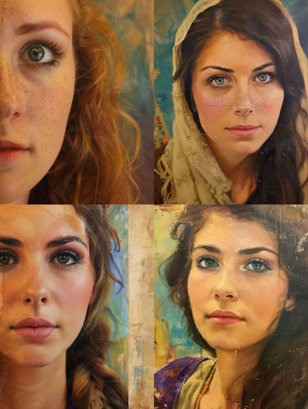 Amber Glow Portrait