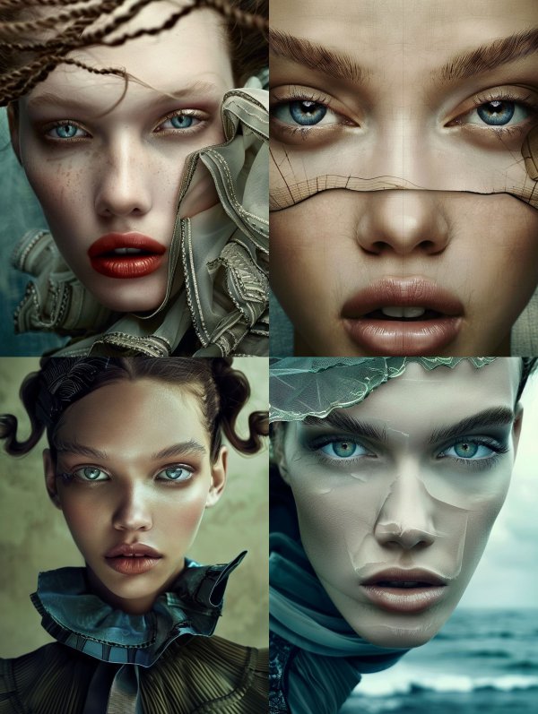 Ethereal Gilded Gaze