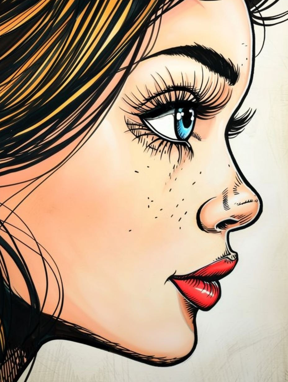 Vivid Comic Glamour