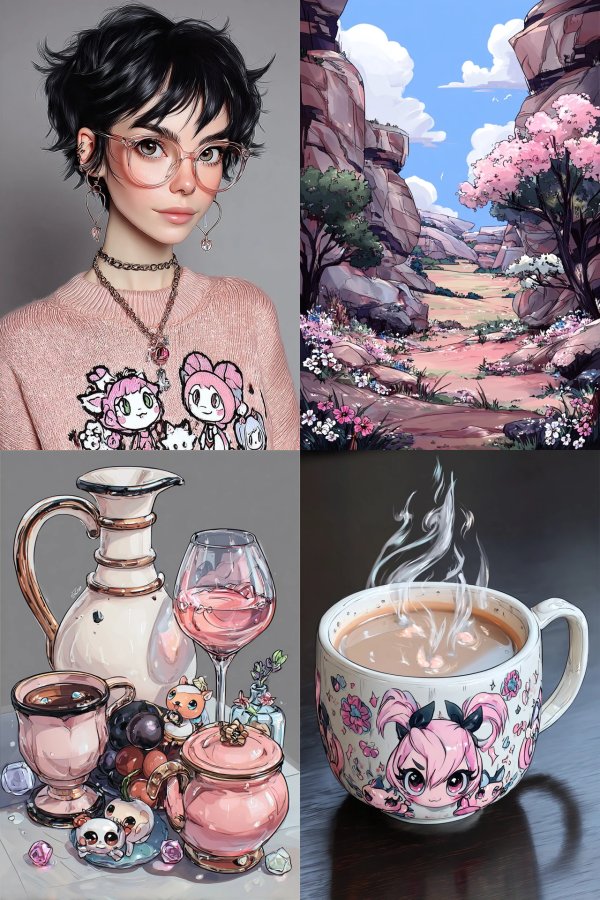 Pastel Anime Chic
