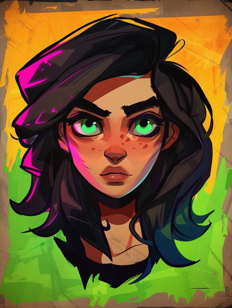Neon Soul Portrait