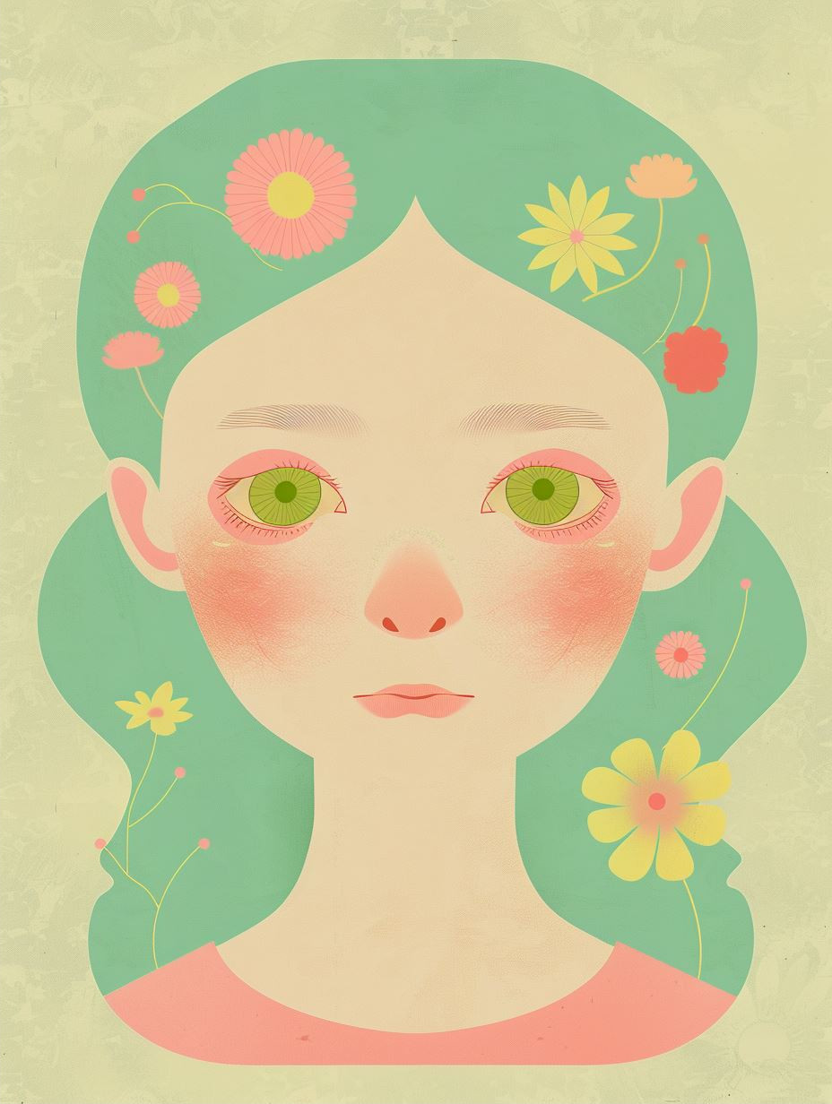Pastel Dreams of Silent Thought