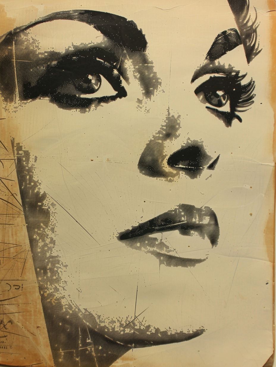 Vintage Pop Art Collage