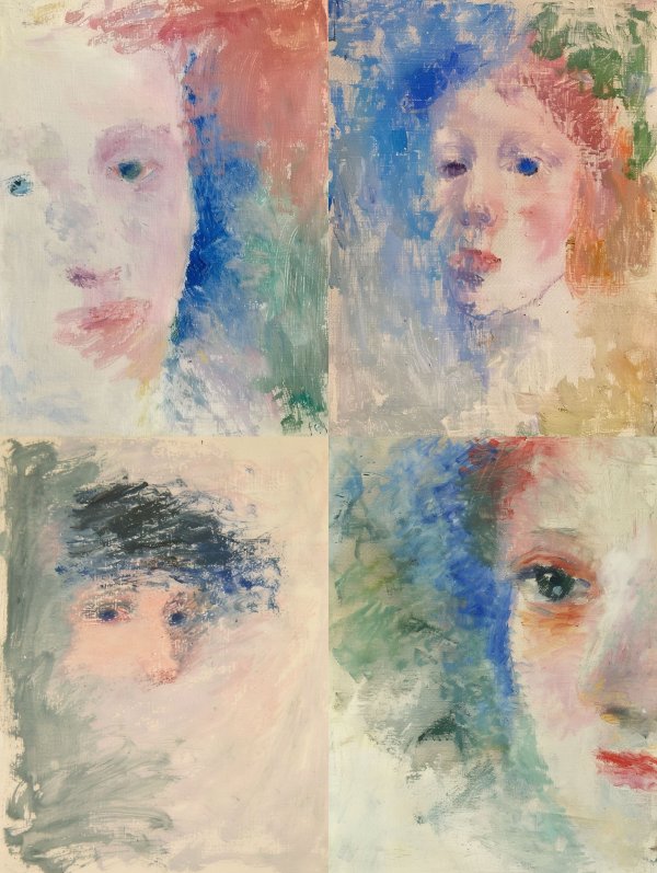 Ethereal Pastel Portrait