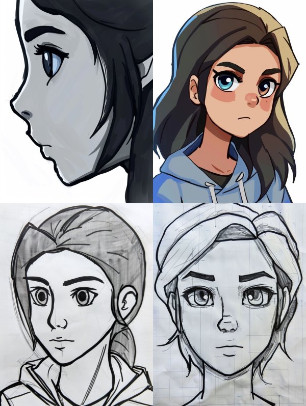 Monochrome Anime Profile