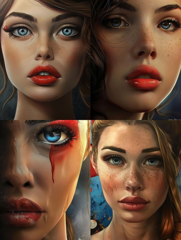 Hyper-Realistic Digital Portrait Study