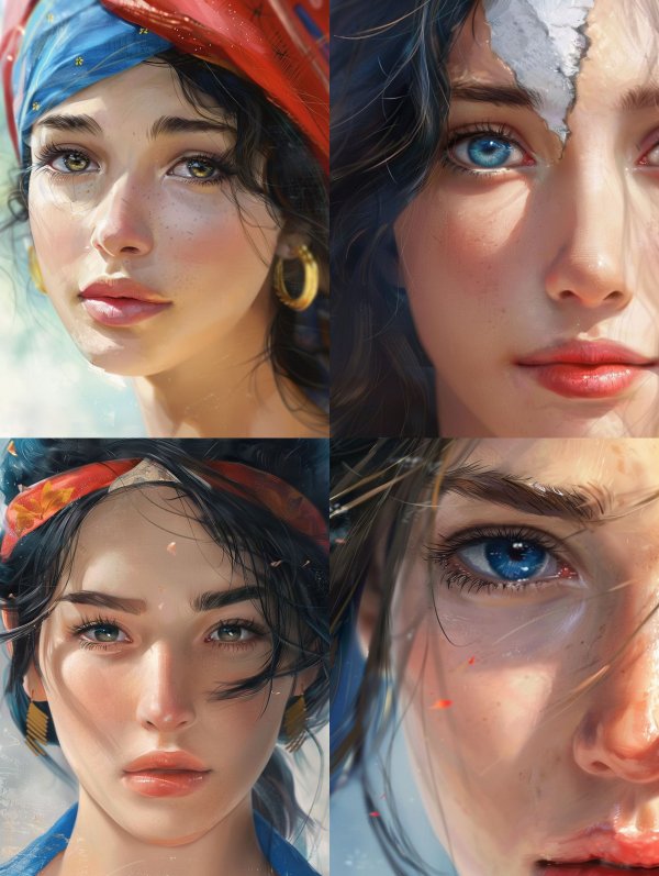 Sun-Drenched Bohemian Portrait