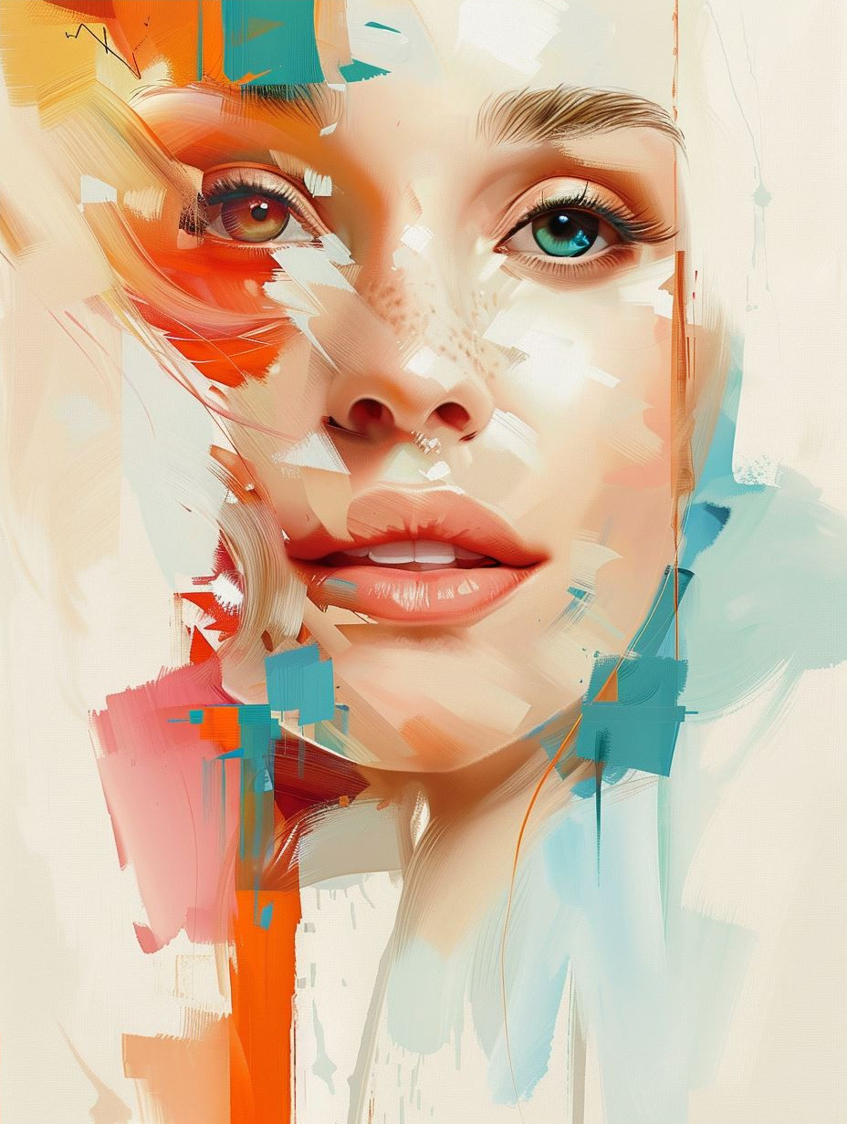 Fragmented Ethereal Beauty