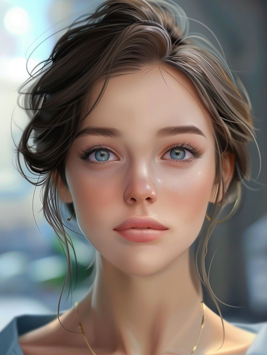 Ethereal Glow Portrait Study