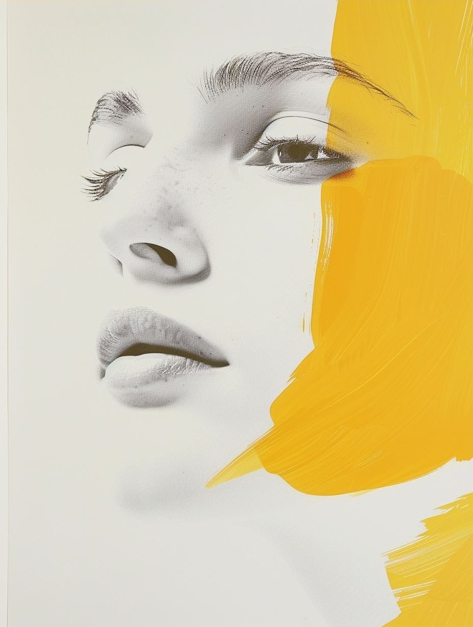 Golden Split Portrait - Image 3