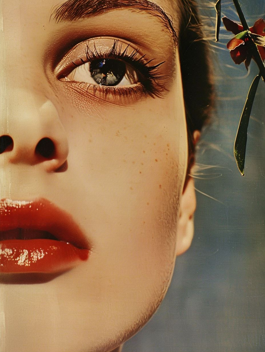 Vintage Velvet Gaze