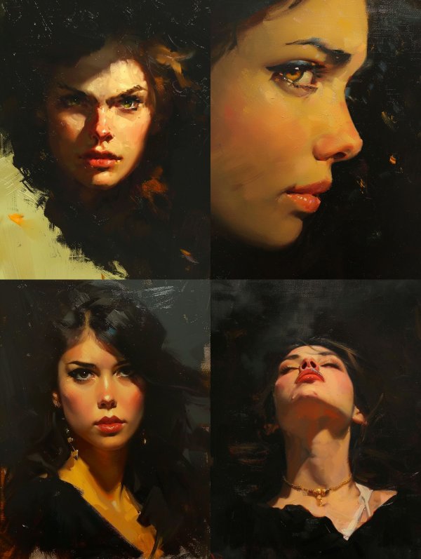 Shadowed Gaze