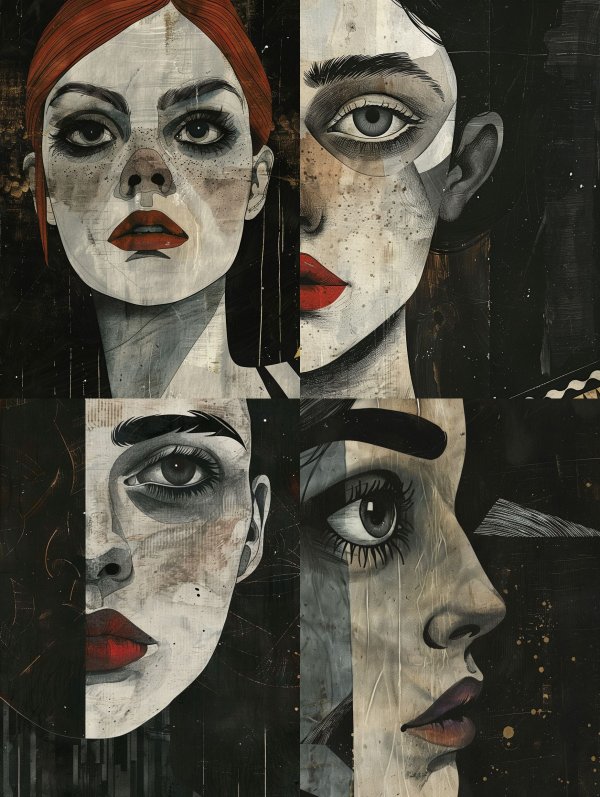 Rustic Crimson Gaze