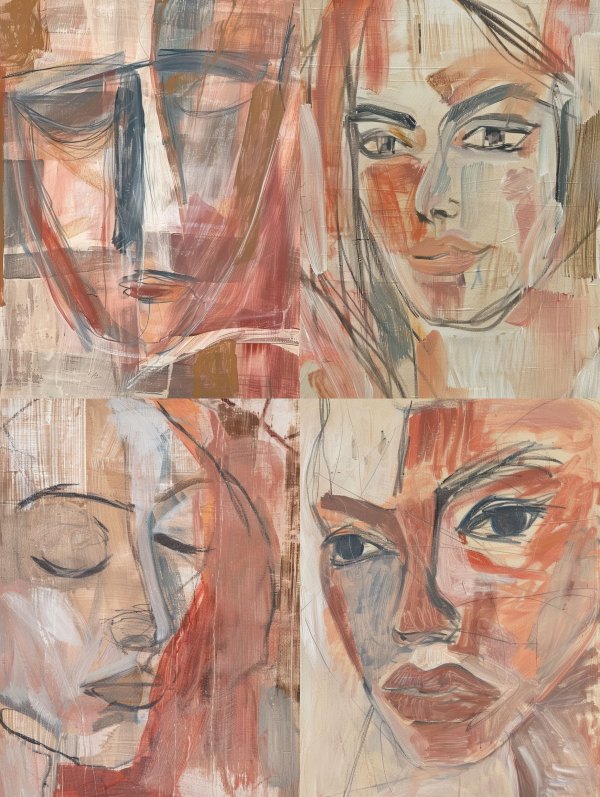 Ethereal Abstract Portrait