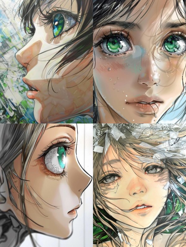 Ethereal Anime Gaze