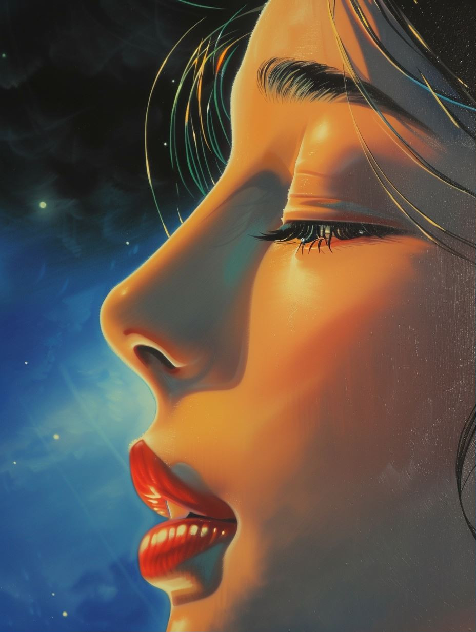 Celestial Glow Portrait