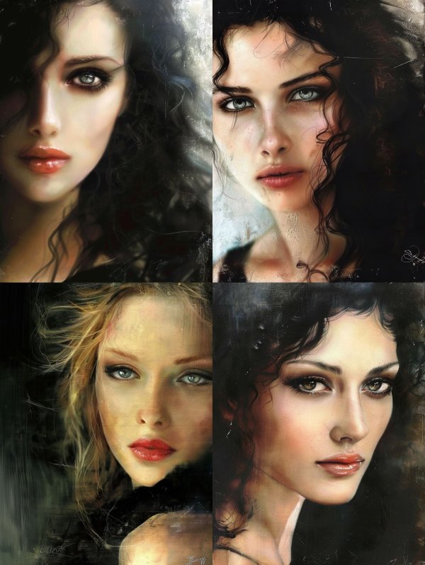 Mystic Noir Gaze