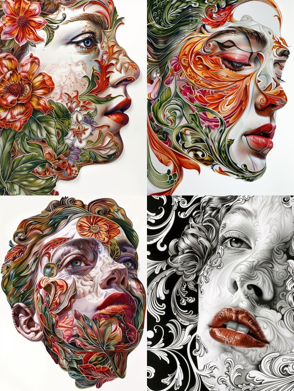 Floral Soul Portrait