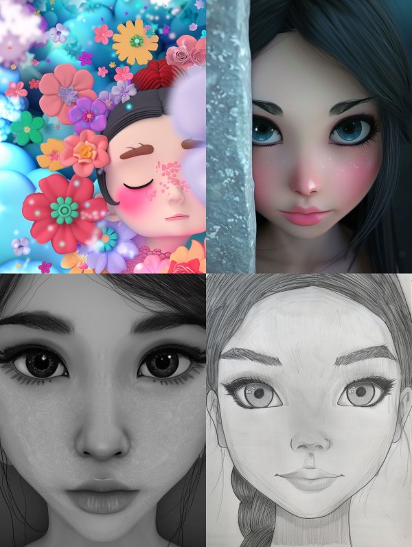 Floral Geisha Dream