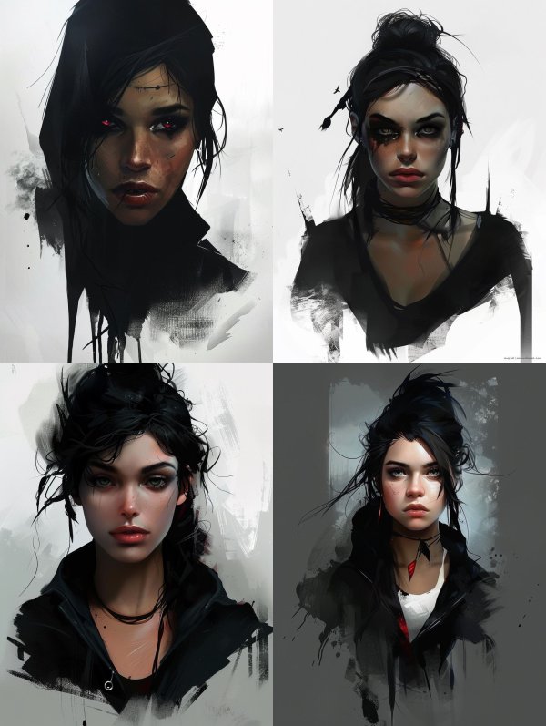 Crimson Gaze Noir