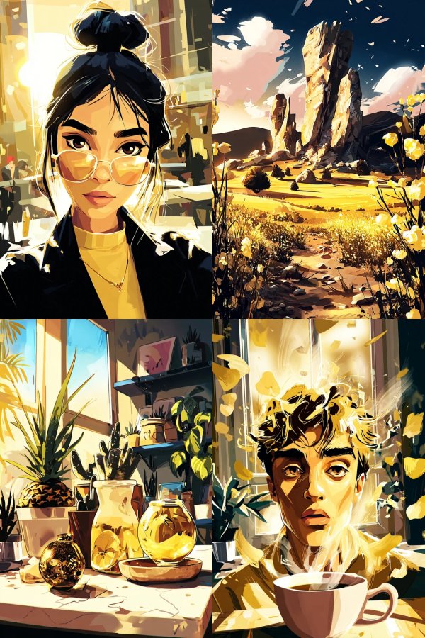 Golden Hour Urban Glow