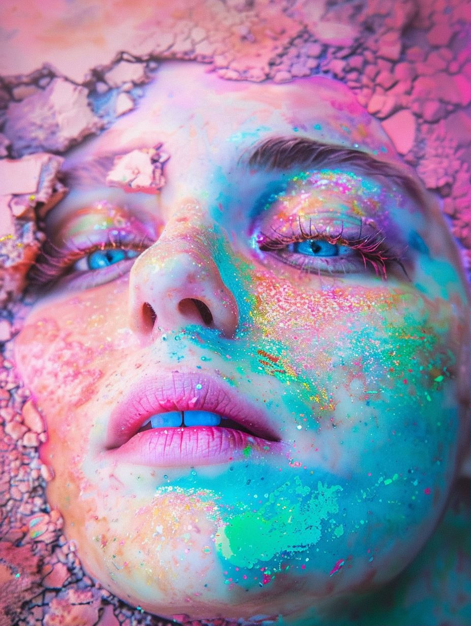 Prismatic Dust and Cracked Earth