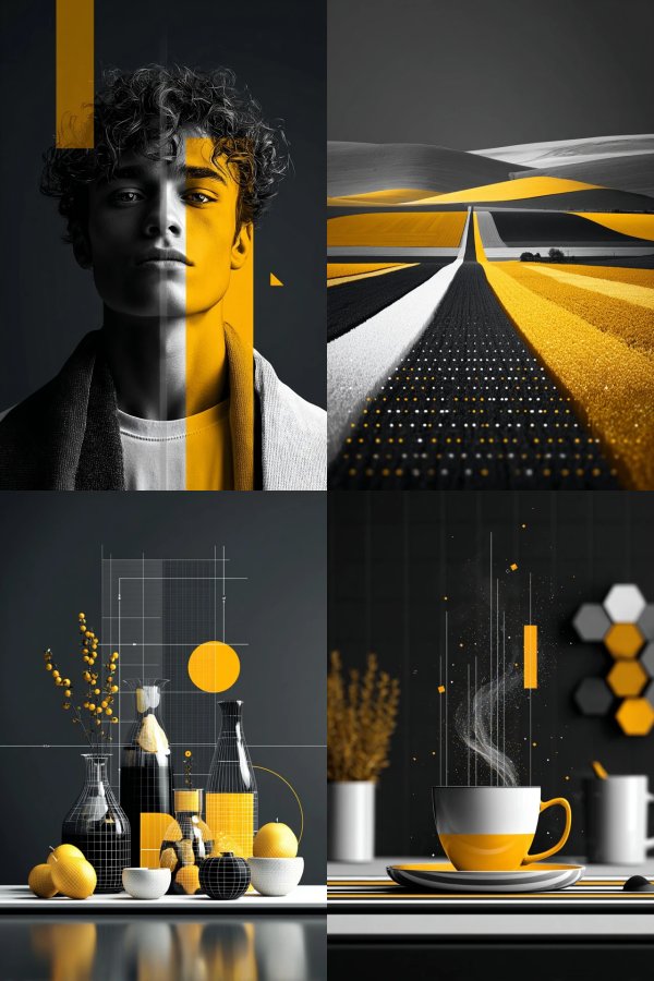 Golden Shadow Portrait