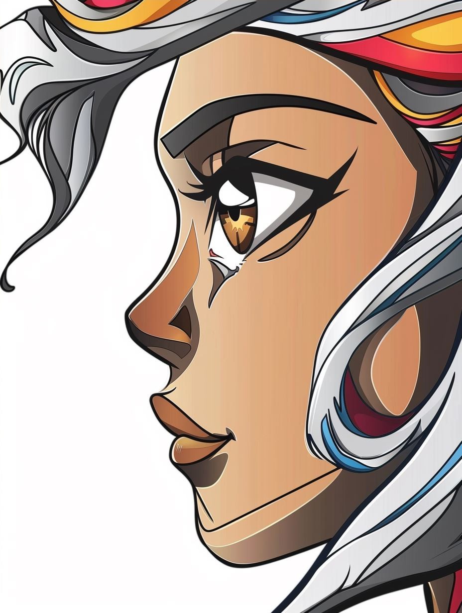 Amber Gaze Anime Art