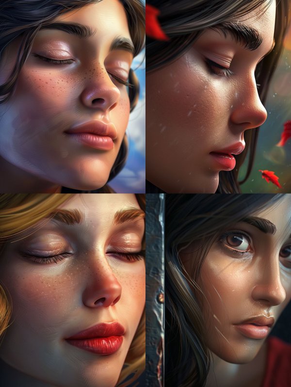 Ethereal Glow and Sun-Kissed Skin