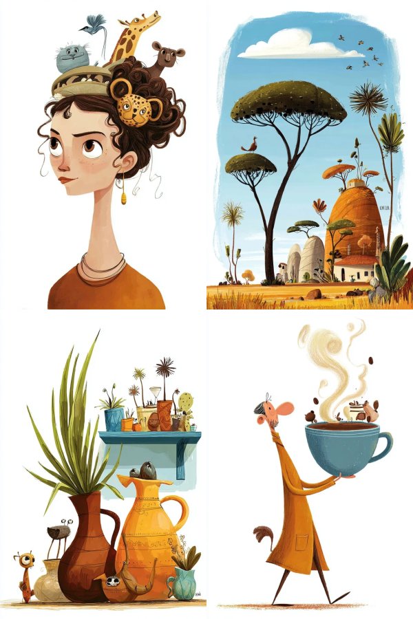 Whimsical Menagerie Crown