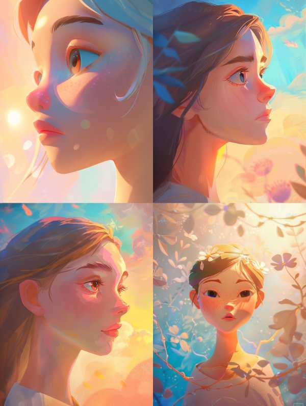 Ethereal Golden Hour Glow
