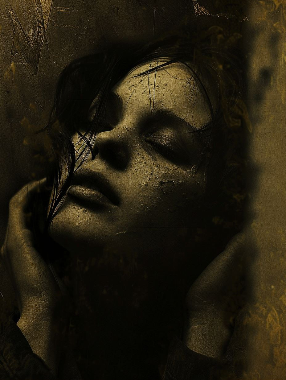 Golden Shadows of Ethereal Sorrow