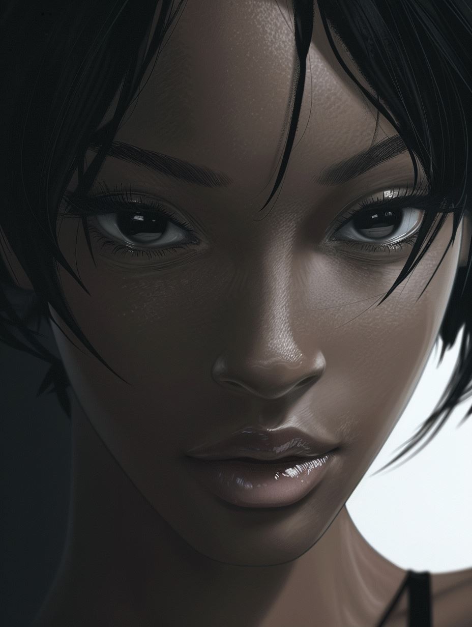 Velvet Shadow Gaze