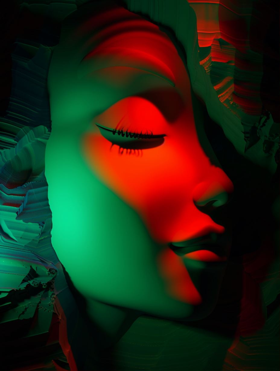Neon Dreams of Digital Silence