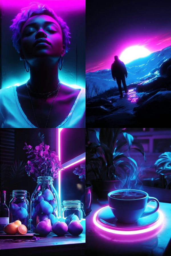Neon Soul Radiance