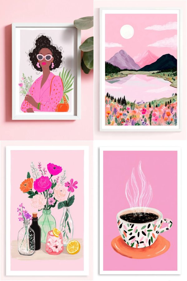 Vibrant Chic Portrait