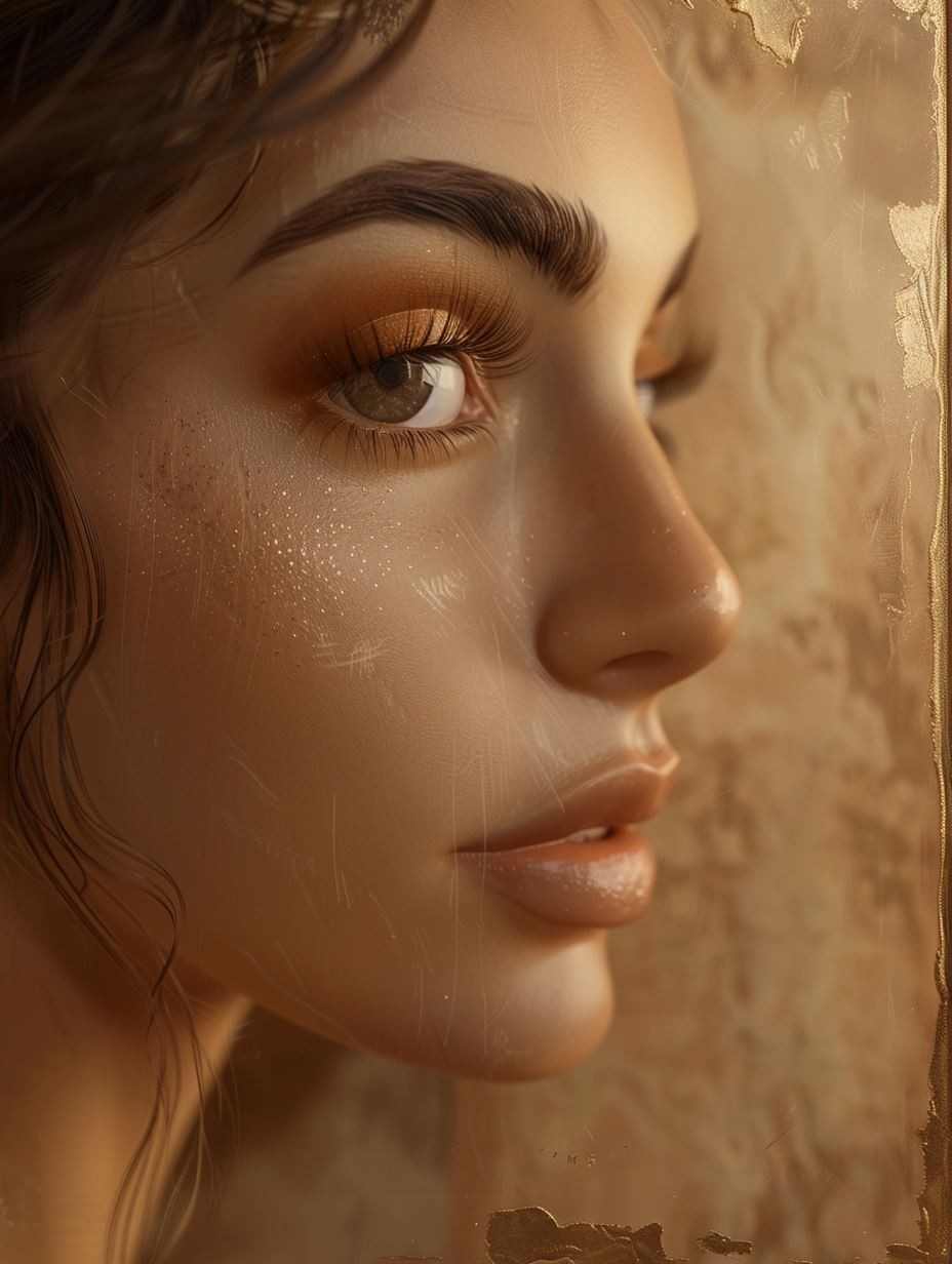 Fragmented Porcelain Grace