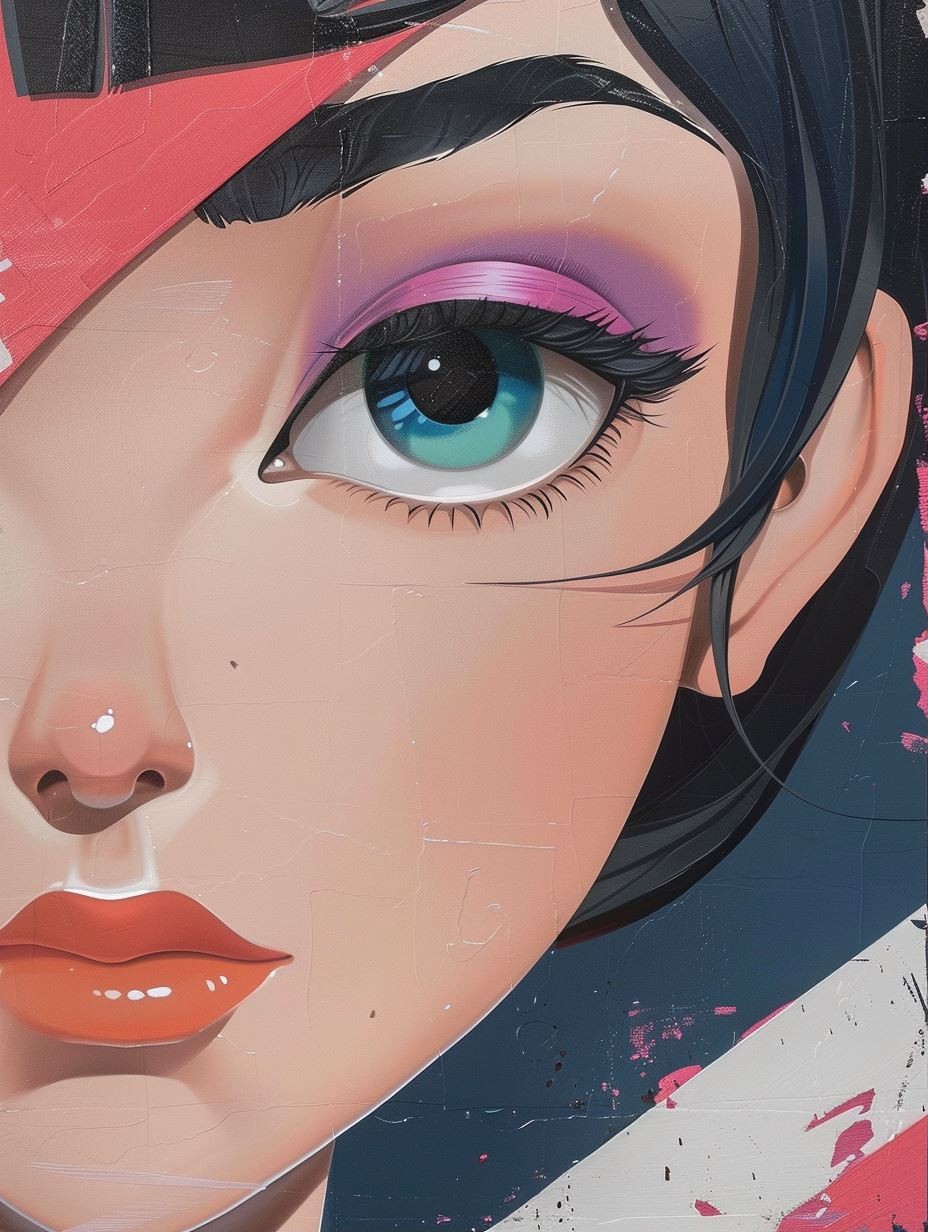 Neon Urban Muse - Image 1