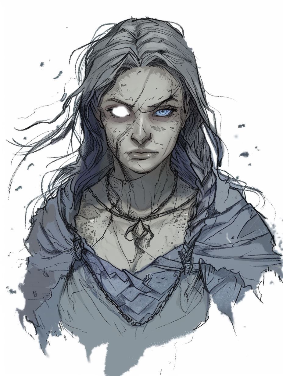 Steel Gaze Sketch