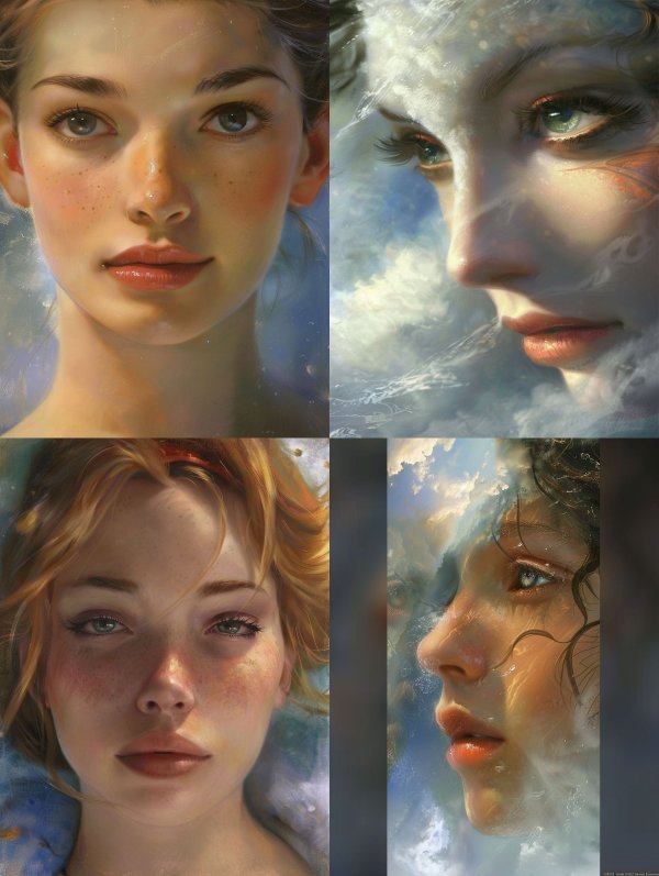 Ethereal Luminous Portrait