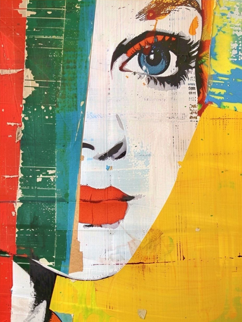 Vibrant Pop Art Fragment