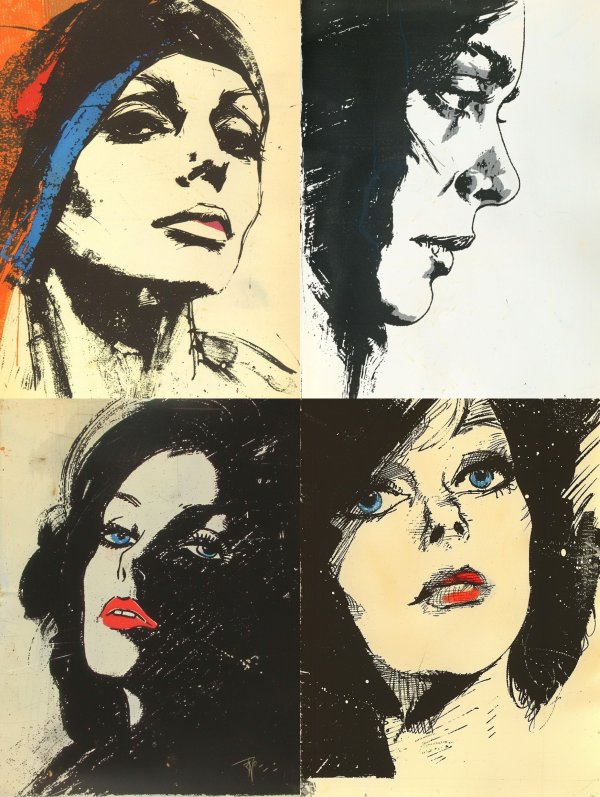 Bold Pop Art Portraiture