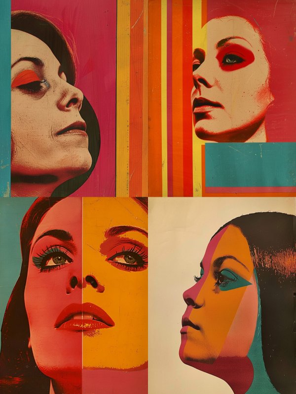 Neon Pop Portrait