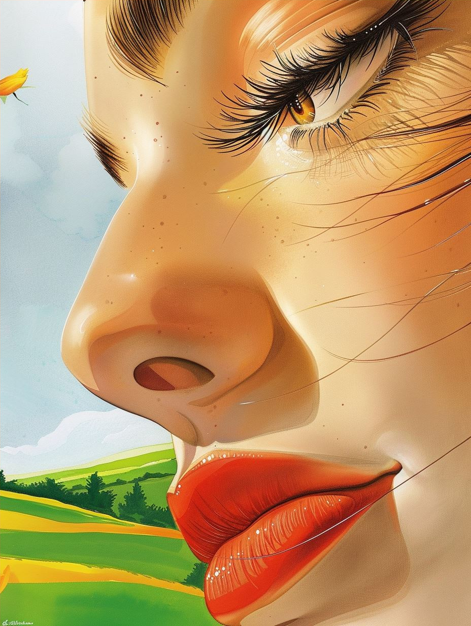Golden Hour Ethereal Portrait