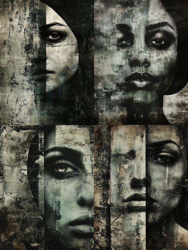 Fractured Soul Portrait