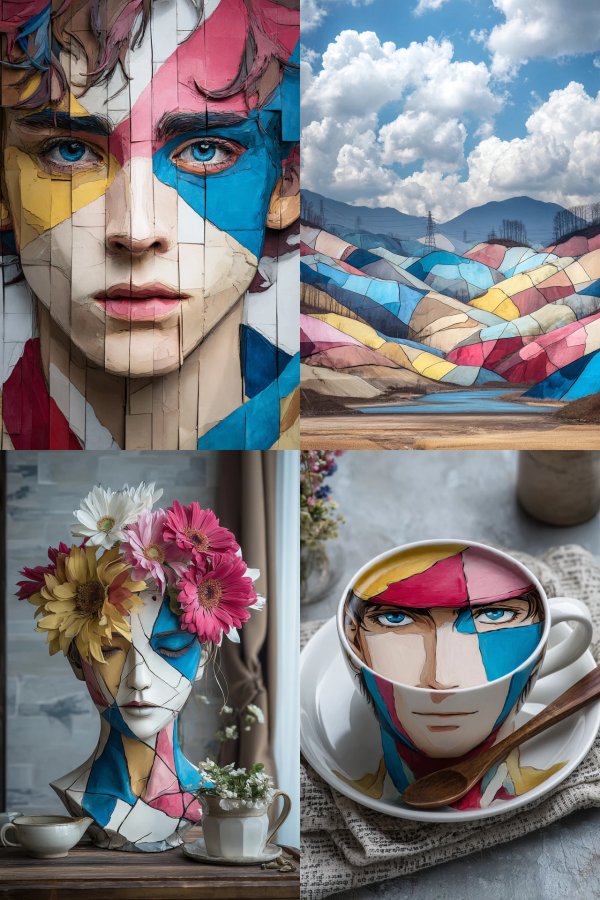 Fragmented Soul Mosaic
