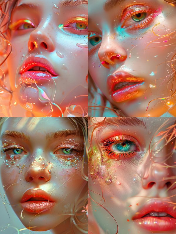 Prismatic Dew Dreams