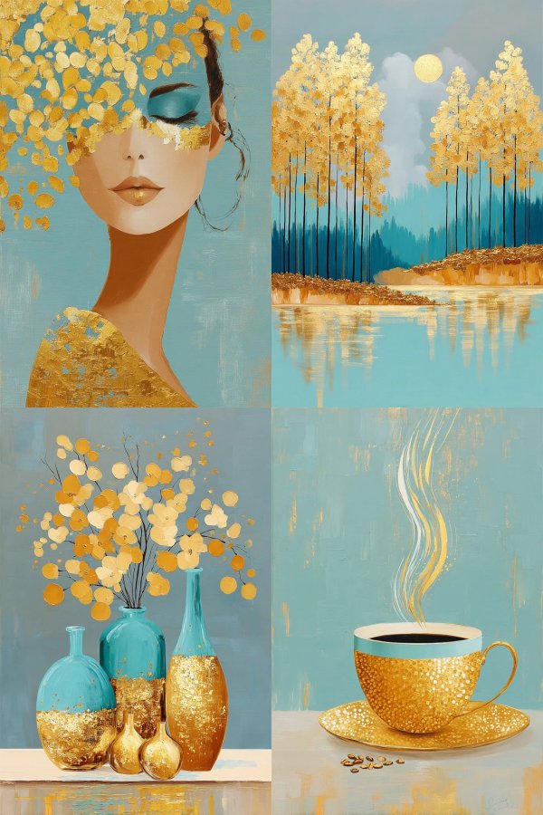Golden Gilded Muse