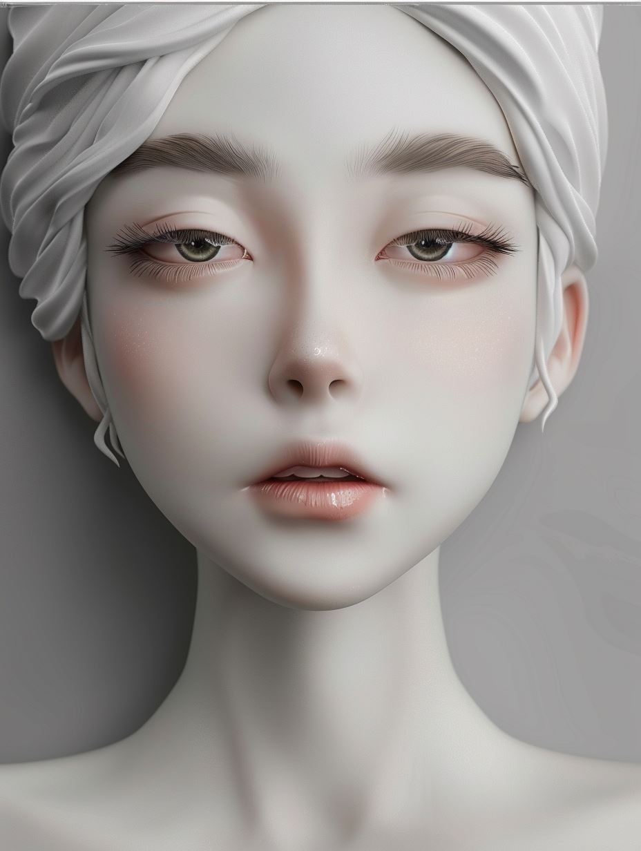 Porcelain Dream Portrait